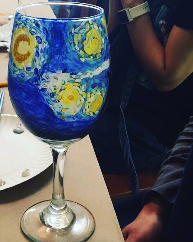 Paint Your Own Wine Glass Pair  Sat. Dec. 30th 11am-4pm – Simply